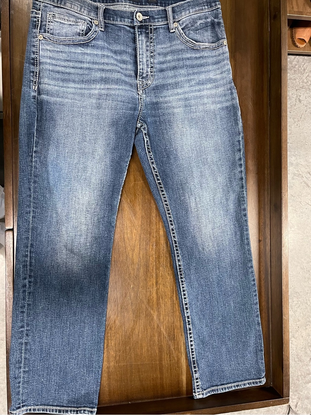 BKE Tyler Men's Light Blue Denim Jeans